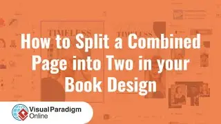 How to Split a Combined Page into Two in your Book Design