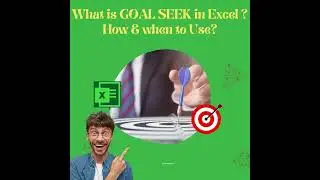 How & when to Use the Goal Seek Option in Excel complete tutorial?