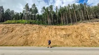 День 71. Усть-Баргузин - Максимиха. Асфальтовое безумие, очень жёсткие ботинки, патроны к ракетнице