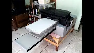 Jasa merakit printer DTG Tray Manual tipe Epson L1800