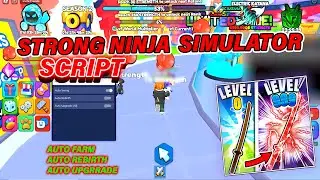 Strong Ninja Simulator Script / GUI | Auto Farm, Auto Swing, Auto Rebirth, Auto Upgrade, Auto Egg