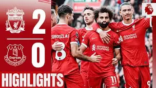 HIGHLIGHTS: Mo Salah scores TWICE to win Merseyside derby! | Liverpool 2-0 Everton