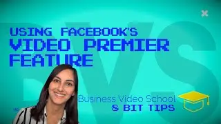 How to use Facebook's Video Premier Feature!