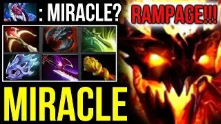 MIRACLE- Shadow Fiend vs Trash Talker! Disaster, Rampage, Comeback, Throw DOTA 2