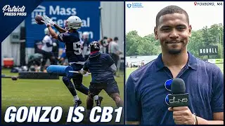 Christian Gonzalez CB1 at Patriots OTA Practice | Day 2 OTA Takeaways