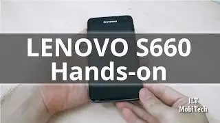 Lenovo A660 Hands-on