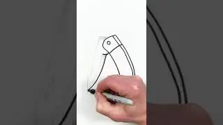 EASY! Pocket Knife Stuff Drawing 