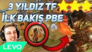 3 YILDIZ TWISTED FATE PBE İLK DERECELİ | LOL TAKTİK SAVAŞLARI