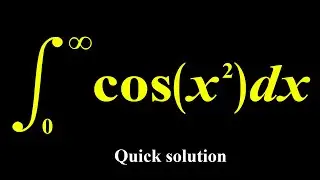 integral cos x^2 from 0 to infinity