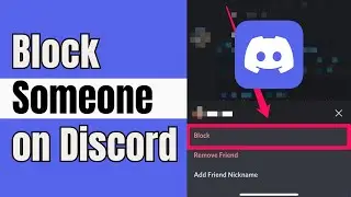 How To Block Someone on Discord 2024