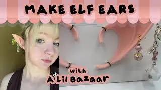 HOW TO MAKE ELF EARS - Easy tutorial on how I make my cosplay elf ears