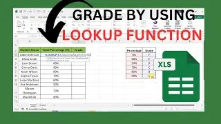 How To Assign Grade By Using Lookup Function In Excel Sheet