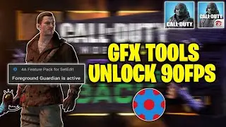 90FPS GFX-TOOLS IN COD MOBILE | UNLOCK ULTRA FRAME RATE IN GAME | SET EDIT CODM