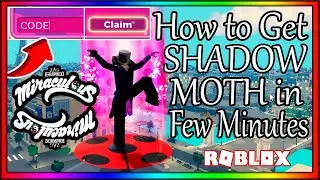 IS THIS THE BEST GLITCH? How to Get  SHADOW MOTH in Miraculous RP Roblox | Working Code RP Ladybug!