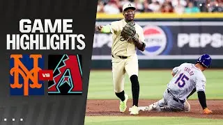 Mets vs. D-backs Game Highlights (8/27/24) | MLB Highlights