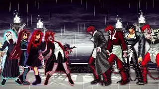 [KOF Mugen] Akiha Yagami Team Vs Zombie Iori Yagami Team