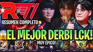 T1 DE FAKER SERIE ÉPICA EN EL MEJOR DERBI DE LA LCK! | T1 vs KT Resumen Completo LCK Summer 2024