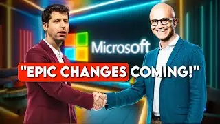 Sam Altman Shocks the World by Taking Charge as CEO of Microsoft AI!