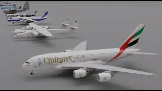 Ultimate PLANE Length Comparison (3D)