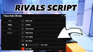 [New] Rivals script ( silent aim, aimbot,Esp) very op script keyless system works pc, mobile 🔥🔥