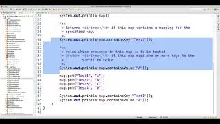 Contains Clear and Empty Methods in Map Classes Video-69