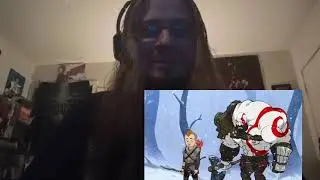 Ryans reaction God of war kratos versus Elsa parody