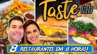 8 Restaurantes em 1 dia no Taste Lab Norte Shopping