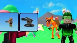 НОВЫЕ ПРОКАЧЕНЫЕ ОРУЖИЯ ОЧЕНЬ СИЛЬНЫЕ?!/Roblox Monster TD
