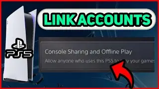 PS5 HOW TO LINK ACCOUNTS!!