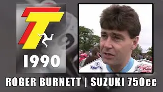 On Bike TT Experience | Roger Burnett | 1990 TT | Durex 750cc Suzuki