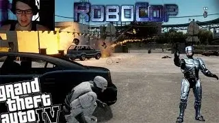 GTA IV LCPDFR Robocop Mod Police Patrol - Cant Wait For GTA 5 on PC!! (+Webcam)