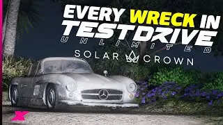 EVERY Wreck in Test Drive Unlimited Solar Crown