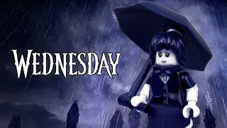 Wednesday Addams Dance | LEGO Animation | LEGO Wednesday Addams Dancing