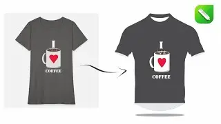 Coffee T Shirt Design Sublimation Design in CorelDraw TShirt Vector Design | Awais Graphics