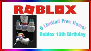 Roblox | 6 BRAND NEW Items! | Limited