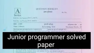 Joa it solved paper || Download Pdf