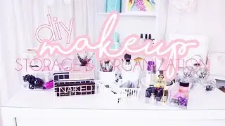 10 DIY Makeup Storage & Organization Ideas ♡