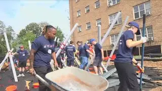 Northeast DC gets a new playground thanks to speedy volunteers