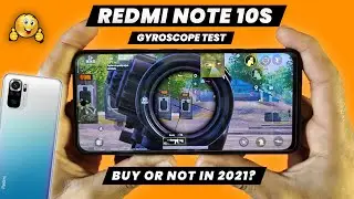 Redmi Note 10s Pubg Gyroscope Test full review after updates 2021 | redmi note 10s pubg test gyro