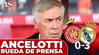 GIRONA 0 - 3 REAL MADRID | ANCELOTTI rueda de prensa | NACHO, VINICIUS, BELLINGHAM... | Diario AS