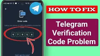 How to fix Telegram verification code problem 2024 | How To Fix Telegram Not Sending Code