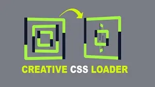 Creative CSS loader Using HTML and CSS