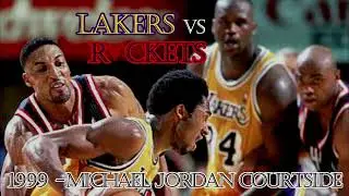 L.A. Lakers vs Houston Rockets 1999