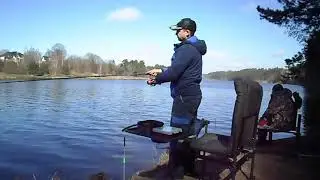 Фидерная ловля . Рыбалка на Гродненском ВДХ.