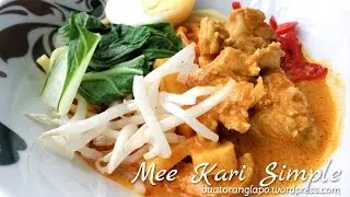 MEE KARI Simple Yang Mudah Untuk Dibuat | Simple CURRY NOODLE