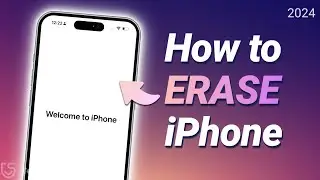 How to Factory Reset & Restore your iPhone? 2024 Aug