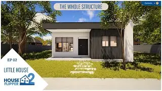 Little house with estructure - House Flipper 2 - Sandbox Mode - 