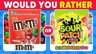 Would You Rather? Sweets Edition 🍓🍬🍫 Daily Quiz