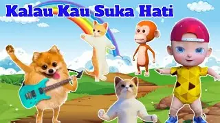 LAGU ANAK POPULER- KALAU KAU SUKA HATI TEPUK TANGAN 👏❤️