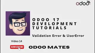 Validation Error and User Error In Odoo 17 || Warning Message For Users in Odoo